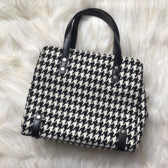 Maxx New York Black and White Handle Bag - Picture 2 of 7